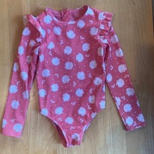 Toddler Roxy rash guard swim suit- 3T